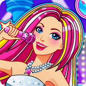 Dress Up Barbie Rock N Royal