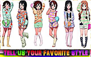 Anime Manga Dress Up 👗 Girls capture d'écran 1