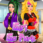 Girl Go Punk, Dress Up Games icône