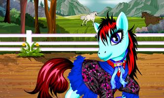 Emo Pony Poster