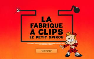 Fabrique A Clips Petit Spirou Affiche