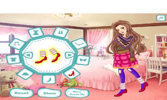 Snow Fashion Girls - Dress Up Game Ekran Görüntüsü 1