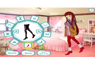 Snow Fashion Girls - Dress Up Game Ekran Görüntüsü 3