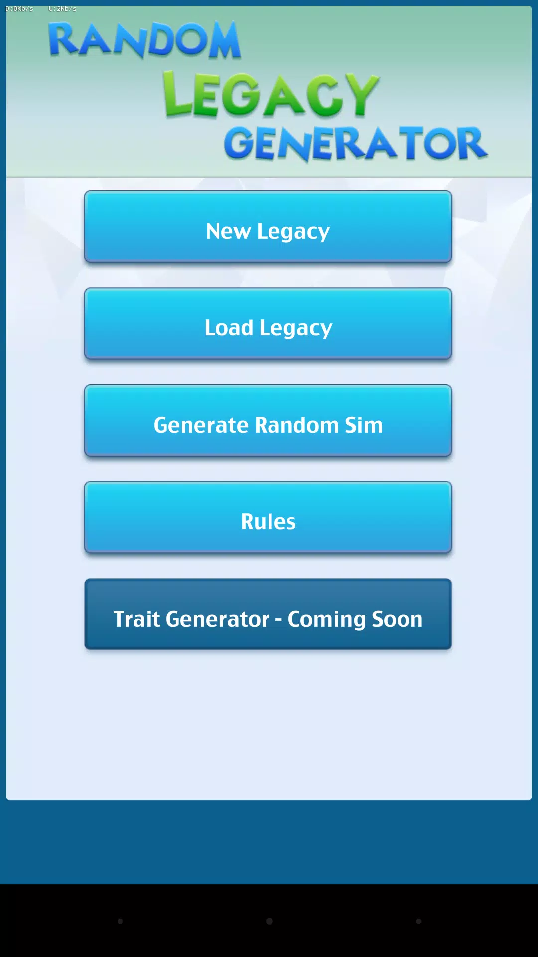 Legacy Generator for Sims 4 APK for Android Download