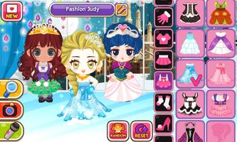 Fashion Judy: Frozen Princess скриншот 1