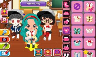 Fashion Judy: School uniform2 screenshot 1