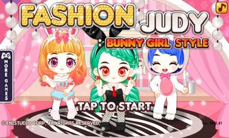 Fashion Judy: Bunny Girl Style Affiche