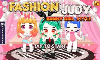 Fashion Judy: Bunny Girl Style الملصق