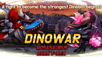 Dinowar: Mosa vs Dark T-Rex 포스터