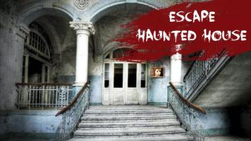 Évasion Maison Hantée Peur Jeu Escape the Room Affiche