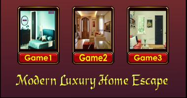 Modern Luxury Home Escape Affiche