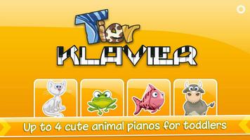 Tierklavier - Animal Piano Affiche