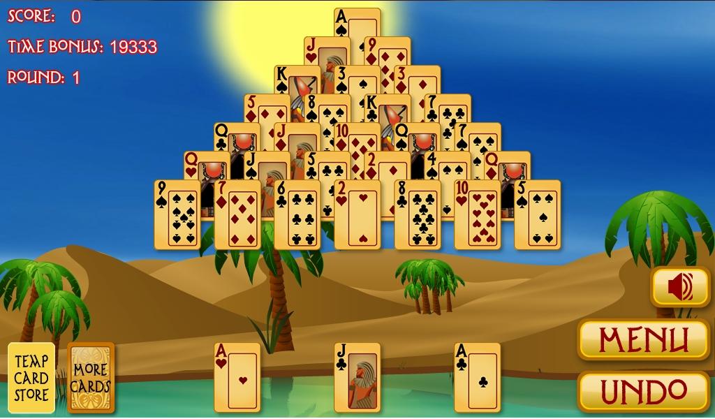 Бесплатный пасьянс три башни. Пасьянс пирамида играть. Pyramid Solitaire.