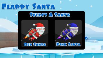 Flappy Santa Christmas Game screenshot 1