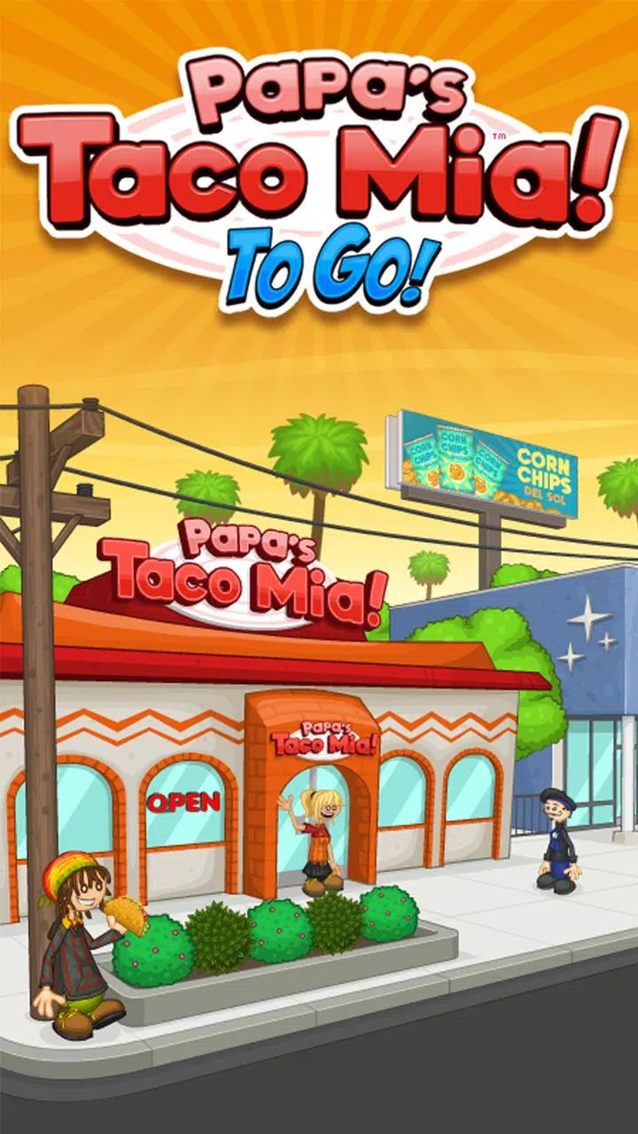 Papa's Taco Mia - Cozinhe tacos para o Papa Louie em Jogos na Internet