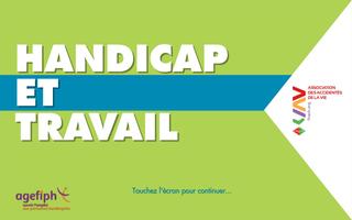 Handicap & Travail Affiche