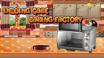 Wedding Cake Baking Factory Plakat