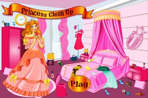 Princess Clean up poster