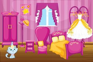 Princess Doll House Design capture d'écran 2