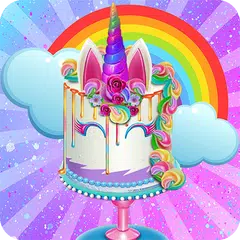 ユニコーン食品 - 甘い虹のケーキのベーカリー アプリダウンロード