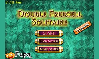 Double Freecell Solitaire Affiche