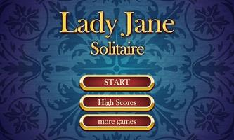 Lady Jane Solitaire Free Affiche
