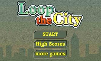 Loop the City Free Affiche