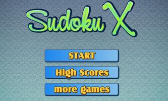 Sudoku X Free постер