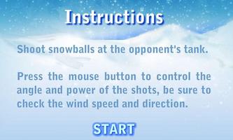 Snowball Duel Free capture d'écran 1