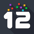 twelve - puzzle game *Free آئیکن