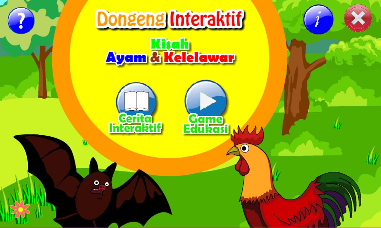 Dongeng Anak Interaktif Ayam Dan Kelelawar For Android APK Download