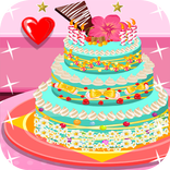 Narita backt einen Kuchen.