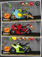 Racing Motorbike Washing Salon постер