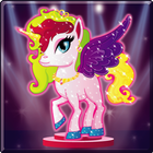Baby Pony Unicorn Dress Up-icoon