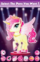 Baby Pony Unicorn Dress Up captura de pantalla 2