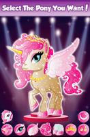 Baby Pony Unicorn Dress Up syot layar 3