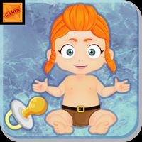 Frozen Baby Dress Up Care скриншот 3