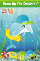 2 Schermata Sea Blue Dolphin Mermaid Care