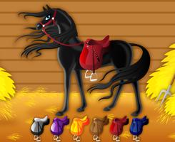 Princess Horse Grooming Salon Poster