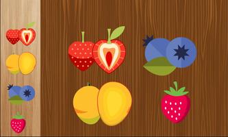 BEST KIDS APP-Fruits Puzzle For Toddlers Affiche