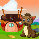 Baby Hyena Rescue Game - JRK Games آئیکن