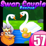 Swan Couple Rescue - JRK Games أيقونة