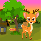 Cute Deer Escape 2 Kavi Escape Game-325 أيقونة