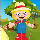 Cute Farmer Kavi Escape Game-318 Zeichen