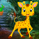 Cute Giraffe Rescue Best Escape Game-350 APK