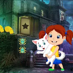 Cute Little Girl And Pet Best Escape Game-380 APK 下載