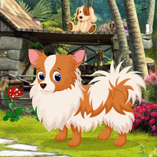 Cute Puppy Rescue Best Escape Game-377