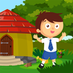 Cute School Boy Rescue Kavi Escape Game-317