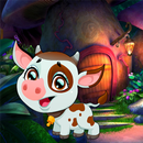 Calf Baby Rescue Best Escape Game-320 APK