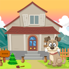 Cartoon Dog Rescue Kavi Escape Is Point Game. icon